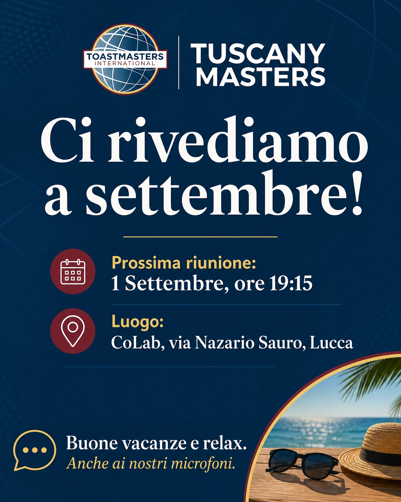 public speaking vacanze
